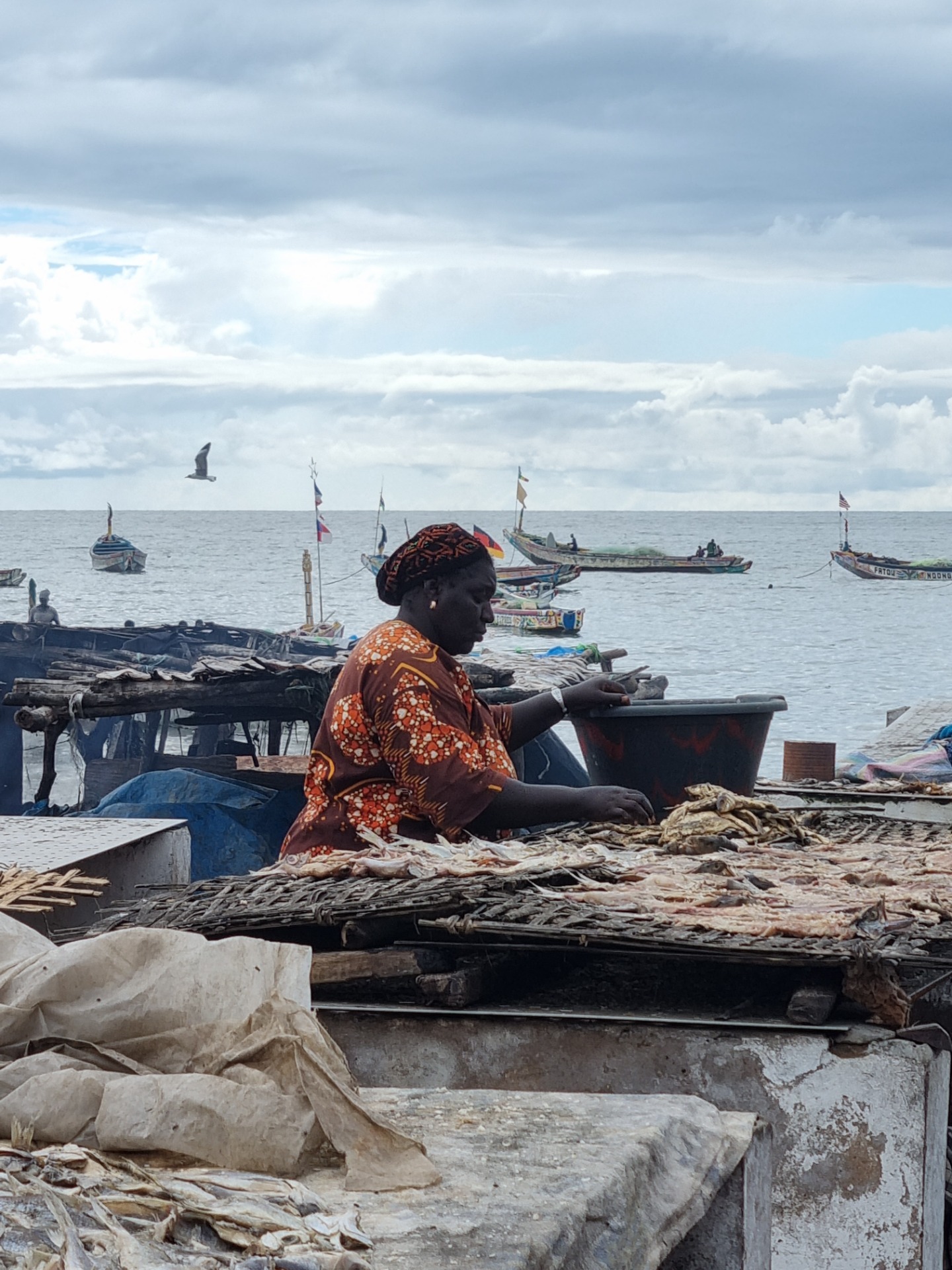 Tanji fish market